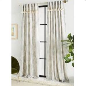 Anthropology curtains- Two panels